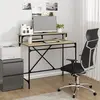 Image de Bureau Chêne Sonoma 100x50x90 Cm Bois D'ingénierie Et Fer Vidaxl
