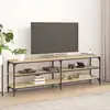 Image de Meuble Tv Chêne Sonoma 160x30x50 Cm Bois D'ingénierie Vidaxl