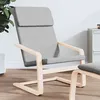 Image de Chaise De Relaxation Gris Clair Tissu Vidaxl
