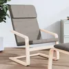 Image de Chaise De Relaxation Taupe Tissu Vidaxl