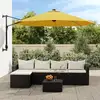 Image de Parasol Mural Jaune 290 Cm Vidaxl