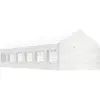 Image de Belvédère Avec Toit Blanc 13,38x4,08x3,22 M Polyéthylène Vidaxl