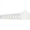 Image de Belvédère Avec Toit Blanc 20,07x4,08x3,22 M Polyéthylène Vidaxl