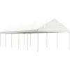 Image de Belvédère Avec Toit Blanc 11,15x4,08x3,22 M Polyéthylène Vidaxl