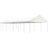 Image de Belvédère Avec Toit Blanc 15,61x4,08x3,22 M Polyéthylène Vidaxl