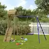 Image de Aire De Jeux D'extérieur Bois De Pin Imprégné Vidaxl