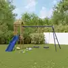 Image de Aire De Jeux D'extérieur Bois De Pin Imprégné Vidaxl