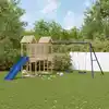 Image de Aire De Jeux D'extérieur Bois De Pin Massif Vidaxl