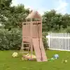 Image de Maisonnette De Jeu Avec Mur D'escalade Bois Massif Douglas Vidaxl