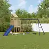 Image de Aire De Jeux D'extérieur Bois De Pin Massif Vidaxl