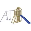 Image de Aire De Jeux D'extérieur Bois De Pin Imprégné Vidaxl