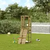 Image de Maisonnette De Jeu Avec Mur D'escalade Bois De Pin Imprégné Vidaxl