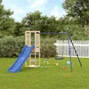 Image de vidaXL Aire de jeux dextérieur bois de pin imprégné ensemble de jeu ensemble de jeu en bois ensemble de terrain de jeu 3155956