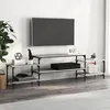 Image de Meuble Tv Sonoma Gris 197x35x52 Cm Bois D'ingénierie Vidaxl