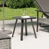 Image de Table De Jardin Anthracite 34x34x38 Cm Acier Vidaxl