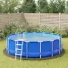 Image de Bâche De Piscine Gris Clair Ø458 Cm Géotextile Polyester Vidaxl