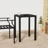 Image de vidaXL Table de jardin anthracite 50x50x72 cm acier 362742