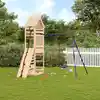 Image de Aire De Jeux D'extérieur Bois De Pin Massif Vidaxl