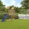 Image de Aire De Jeux D'extérieur Bois De Pin Imprégné Vidaxl