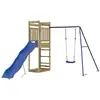 Image de Aire De Jeux D'extérieur Bois De Pin Imprégné Vidaxl