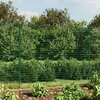 Image de vidaXL Clôture en Treillis Métallique avec Bride Panneau de Clôture Décoratif Barrière de Protection Jardin Patio 154157