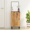 Image de Buffet Avec Porte 40x31x75 Cm Bois Massif De Manguier Vidaxl