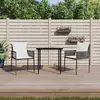 Image de Chaises De Jardin Et Coussins Lot De 2 Marron 54x61x83 Cm Rotin Vidaxl