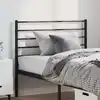 Image de Tête De Lit Métal Noir 100 Cm Vidaxl