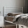 Image de Tête De Lit De Remplacement Métal Blanc 80 Cm Vidaxl