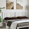 Image de Tête De Lit De Remplacement Métal Blanc 200 Cm Vidaxl