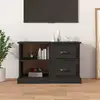 Image de Meuble Tv Noir 73x35,5x47,5 Cm Bois D'ingénierie Vidaxl