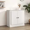Image de Buffet Blanc 70x35,5x67,5 Cm Bois D'ingénierie Vidaxl