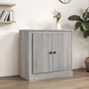 Image de Buffet Sonoma Gris 70x35,5x67,5 Cm Bois D'ingénierie Vidaxl