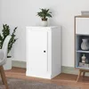 Image de vidaXL Buffet blanc 375x355x675 cm bois dingénierie 816200