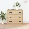 Image de Buffet Chêne Sonoma 70x35,5x67,5 Cm Bois D'ingénierie Vidaxl
