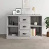 Image de Buffet Sonoma Gris 104,5x35,5x67,5 Cm Bois D'ingénierie Vidaxl