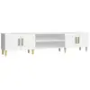 Image de Vidaxl meuble tv blanc 180x31,5x40 cm bois d'ingénierie VIDAXL