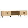 Image de Vidaxl meuble tv chêne sonoma 180x31,5x40 cm bois d'ingénierie