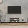 Image de Meuble Tv Sonoma Gris 180x31,5x40 Cm Bois D'ingénierie Vidaxl