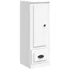 Image de Buffet Haut Blanc 36x35,5x103,5 Cm Bois D'ingénierie Vidaxl