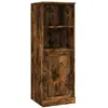 Image de Buffet Haut Chêne Fumé 36x35,5x103,5 Cm Bois D'ingénierie Vidaxl