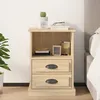 Image de vidaXL Table de chevet chêne sonoma 43x36x60 cm 816334