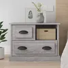 Image de Table De Chevet Sonoma Gris 60x39x45 Cm Vidaxl