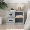 Image de Table De Chevet Gris Béton 60x35,5x45 Cm Vidaxl