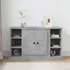Image de vidaXL Buffet Gris béton 100x35 5x60 cm Bois dingénierie 816444