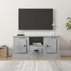 Image de Meuble Tv Gris Béton 100x35,5x45 Cm Bois D'ingénierie Vidaxl