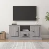 Image de vidaXL Meuble TV sonoma gris 100x355x45 cm bois dingénierie 816462