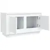 Image de Vidaxl meuble tv blanc 80x35x45 cm bois d'ingénierie VIDAXL
