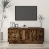 Image de vidaXL Table basse chêne fumé 102x50x44 cm bois dingénierie 819881