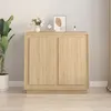 Image de Buffet Chêne Sonoma 80x34x75 Cm Bois D'ingénierie Vidaxl
